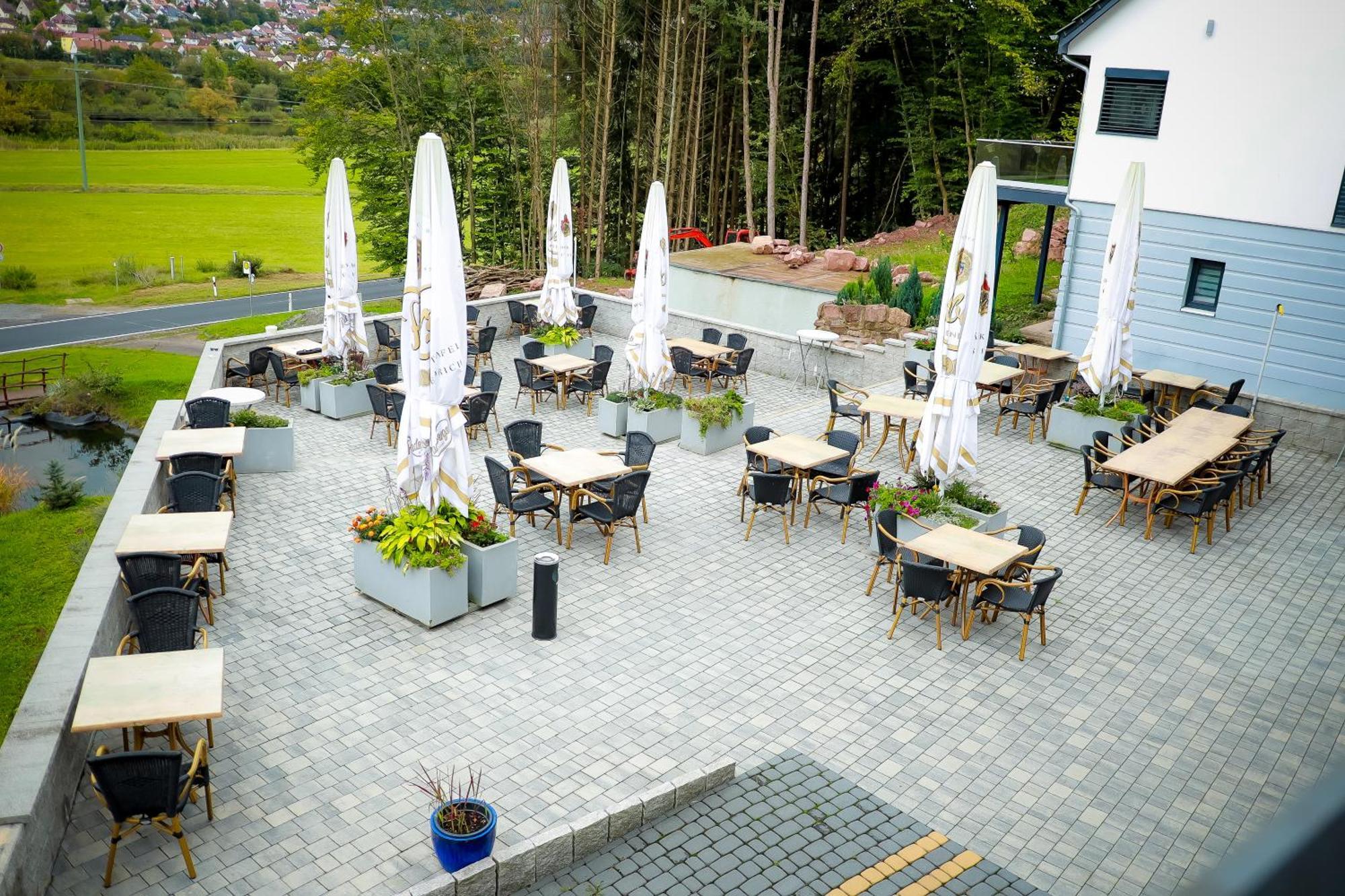 Main Spessart Terrasse Hotel & Restaurant Gemunden am Main 外观 照片